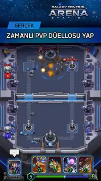 Galaxy Control: Arena çevrim içi PvP savaşlar Screen Shot 11