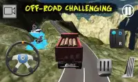 Truck Driver 3D- Offroad Cargo Simulator Mountain Screen Shot 0