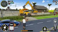 Excavator Truck Simulator Game Screen Shot 1