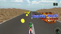 Highway Police Moto Rider Racing Game 2018 Screen Shot 2