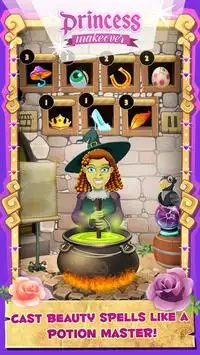 Witch to Princess: Beauty Potion Game Screen Shot 2
