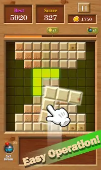 Blok kayu Puzzle 1010: Gratis Screen Shot 2