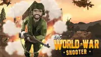 bắn súng WW2: trò chơi bắn súng miễn phí Screen Shot 0