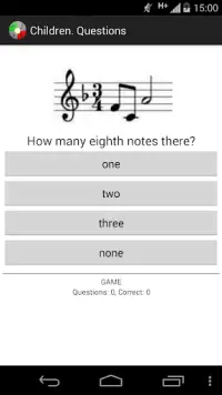 Music Theory Questions Screen Shot 1
