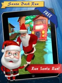Santa Dash Run Screen Shot 0