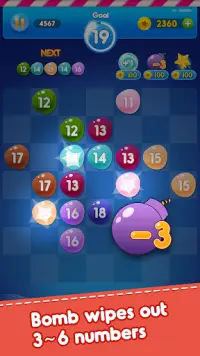 Make 9 - Number Puzzle Game, Happiness and Fun Screen Shot 6