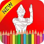 Ultraman Zeero: Fun Coloring for Adults and Kids