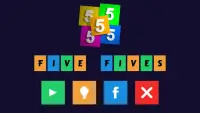 Five Fives - Cool math game puzzle challenge Screen Shot 0
