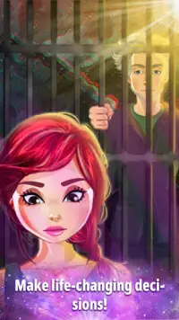 ラブストーリーゲーム: 神秘的な女の子 Screen Shot 2