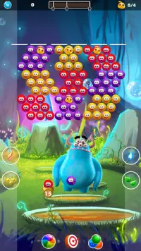 Bubble Monsters - Fun and cute bubble shooter Screen Shot 0