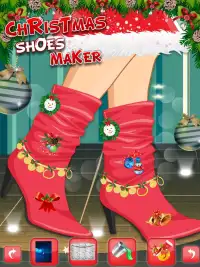 Christmas Shoes Maker 2 Screen Shot 8