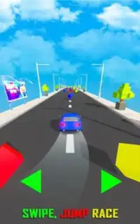 Twisty Color Car Racing Road Game Screen Shot 6