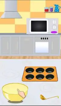Sweet Cupcake Maker - Juego de panadería Screen Shot 8