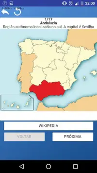 Províncias da Espanha - teste, bandeiras, mapas Screen Shot 5