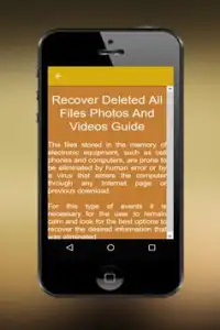 Recover Deleted all Files Photos and Videos Guide Screen Shot 2