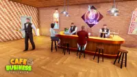 Cafe Business Sim - ресторан Screen Shot 1