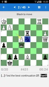 Chess Strategy & Tactics Vol 1 (1600-2000 ELO) Screen Shot 0
