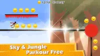 Running Master-Stickman Parkour Simulator Screen Shot 3