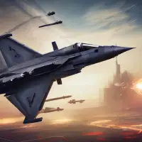 aviones de combate simulador Screen Shot 1