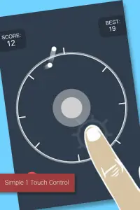 Circle Run - 360 Spikes Game Screen Shot 1