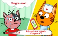 La Famille Chat Jeu de Docteur・Kids games & Cats! Screen Shot 13