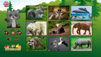 Puzzles with animals Screen Shot 1