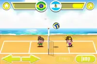 Beach Volleyball Game Screen Shot 1