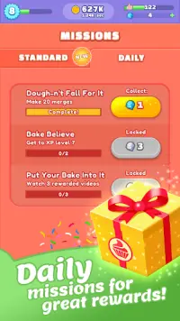 Merge Bakery -  Idle Dessert Tycoon Clicker Game Screen Shot 3