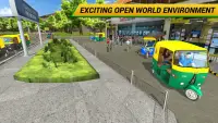 Fuori strada Tuk Tuk Guidare Simulatore Gratuito Screen Shot 0
