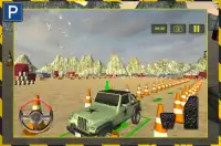 Army Racing Car Parking Drive Screen Shot 1