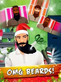 Crazy Beard Salon My Christmas Screen Shot 9