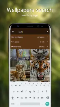 Tiger Wallpapers 4K Screen Shot 2