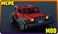 Jeep Cars Addon MCPE - Minecraft Mod Screen Shot 2