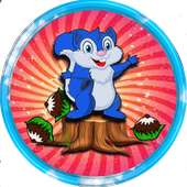 Blue squirrel Adventure