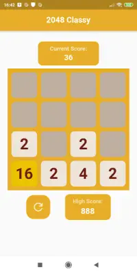 2048 Classy Screen Shot 2