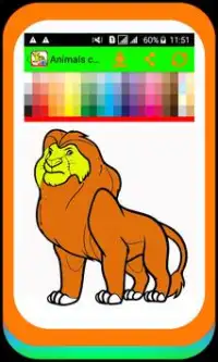 animais para colorir-gato para colorir Screen Shot 14