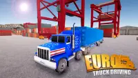 Euro Truck Driving Challenge Screen Shot 0