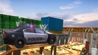 Police car parking simulator 3D 2021 Screen Shot 0