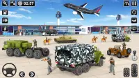 US Truck Driving Army Games Screen Shot 2