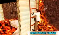 Superhero Claw Blades Obstacle Course – Lava Floor Screen Shot 1