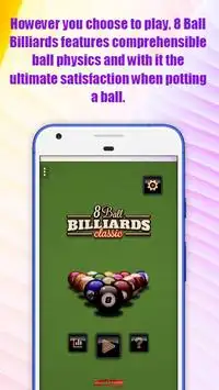 8 Ball Billiards Classie Screen Shot 0