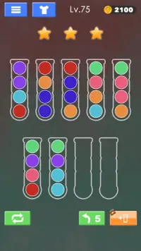 Sort Color Ball Puzzle - Sort Ball - Sort Color Screen Shot 1
