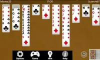 Spider Solitaire Screen Shot 1