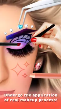Eye Art Makeup Games for Girls Screen Shot 1
