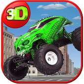 Monster Truck Racing Stunts 3D