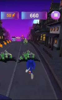 Sonic Halloween Dash Screen Shot 3