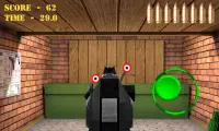 Pistola atirando no alvo. Simulador de armas. Screen Shot 4