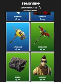 F Daily Shop Screen Shot 4