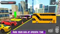 City Coach Bus Simulator Parking Drive Screen Shot 2