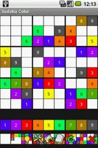 Sudoku Color Screen Shot 0